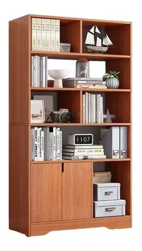 Biblioteca Estanteria Librero De Madera Mdf-0