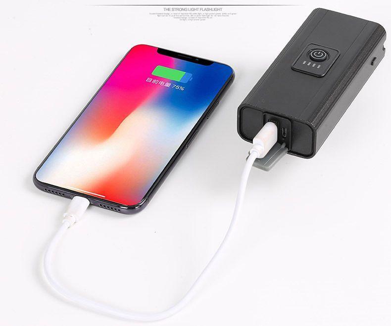 Juego de Luz LED De Bicicleta Impermeable USB-3