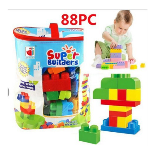Bloks Juego De Construcción Multicolor 88 Piezas Deluxe-2