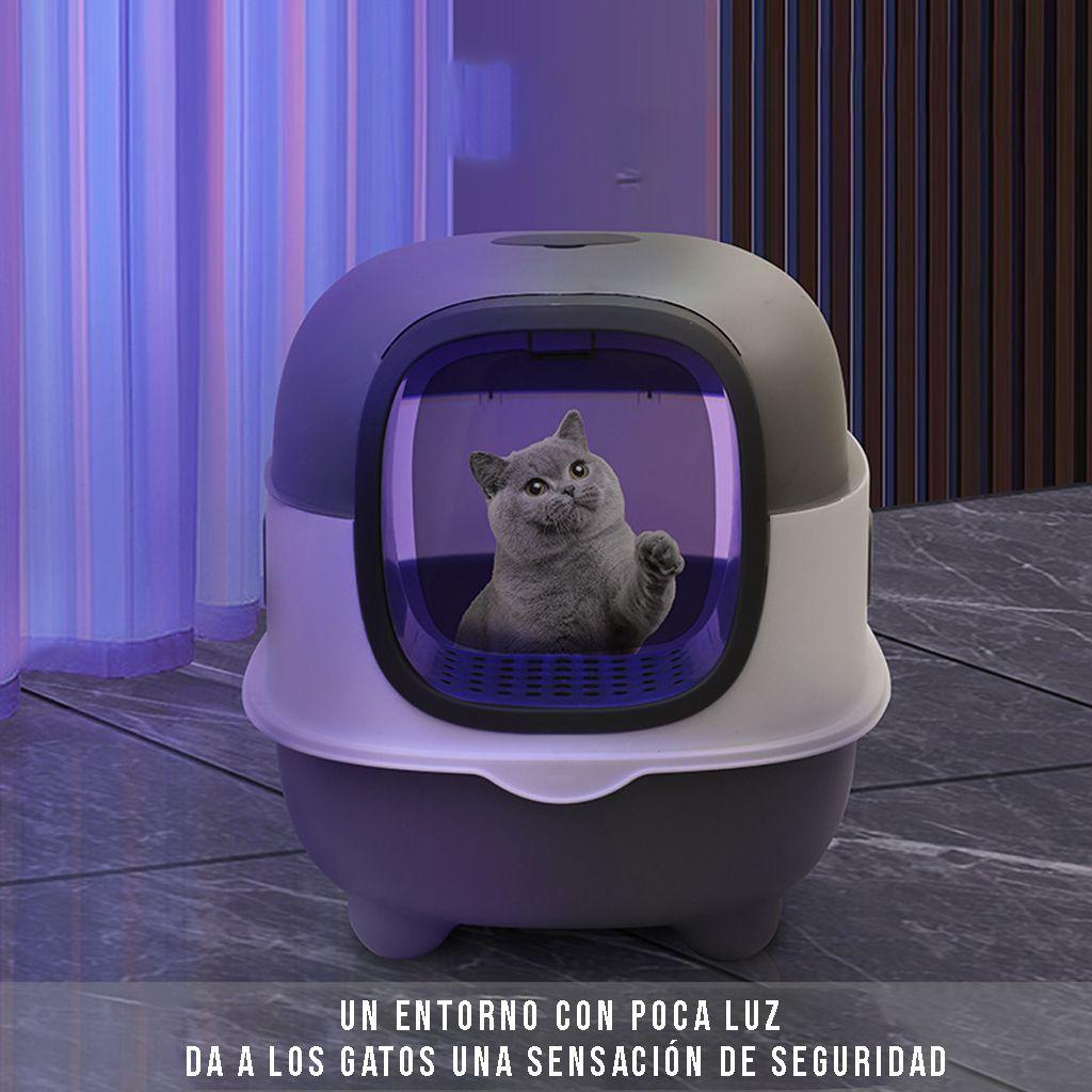 Caja de Arena Plegable Completa bandeja Para Gato-3