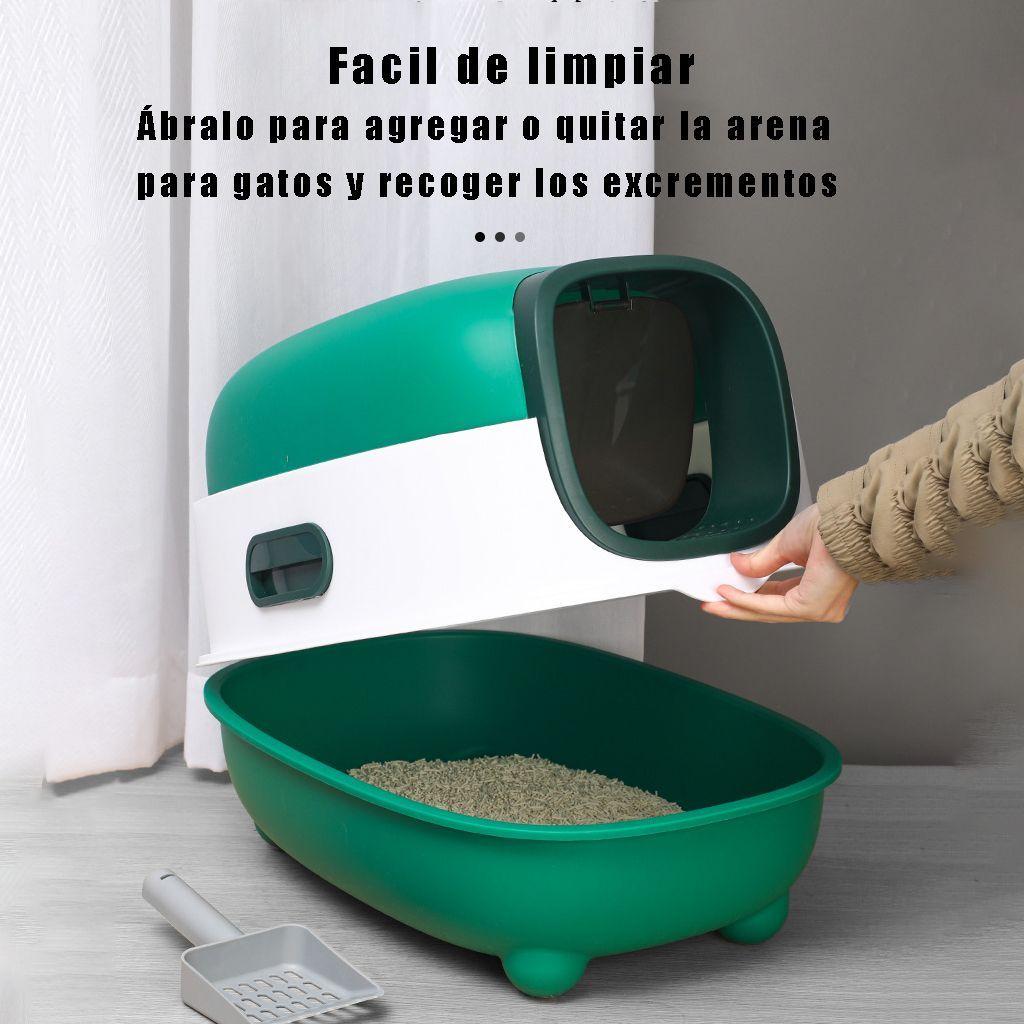 Caja de Arena Plegable Completa bandeja Para Gato-4