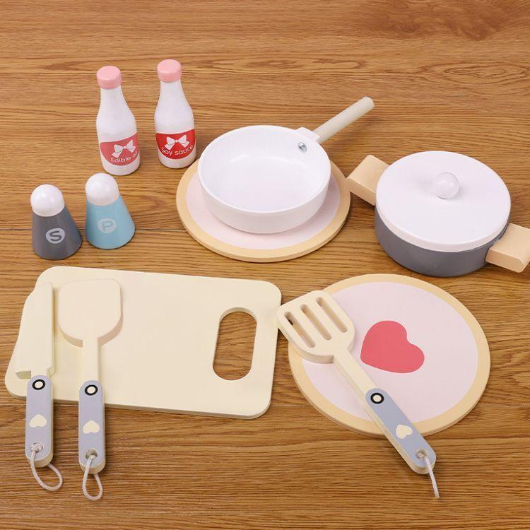Juego Set De Cocina+Utensilios De Madera-3