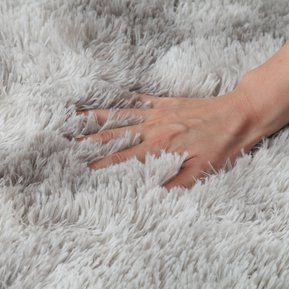 Alfombras Bajada Cama Peluditas Livianas De 160x50 Cm-3
