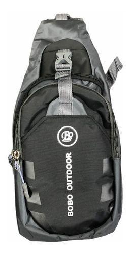 Banano Bolso Tipo Bandolera Banano Cruzado Negro-1