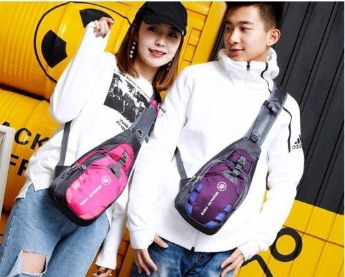 Banano Bolso Tipo Bandolera Banano Cruzado Negro-2