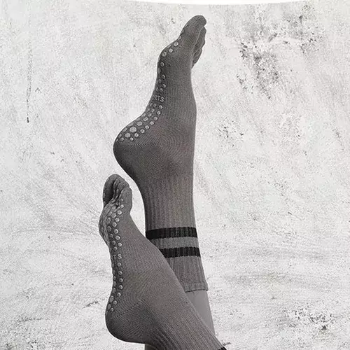Calcetines Térmicos Con Dedos Antideslizantes Yoga Deporte-3