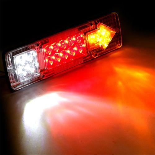 Kit 2 Focos Luz Led Trasera 12V Para Autos Camion Universal-2