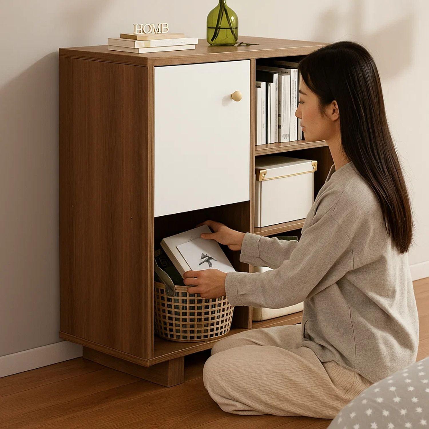 Estante De 3 Niveles Organizador Librero 60x30x80 Living-3