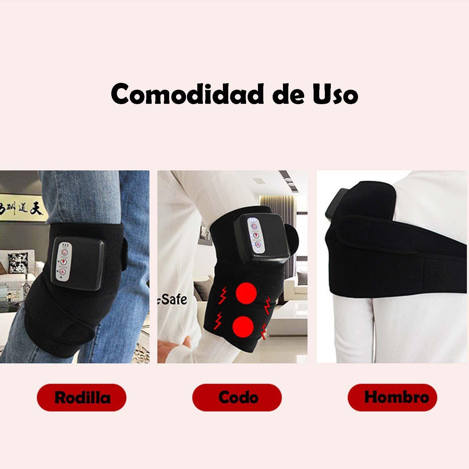 Rodilleras De Calefacción Compresa Masajeador Multiuso-4