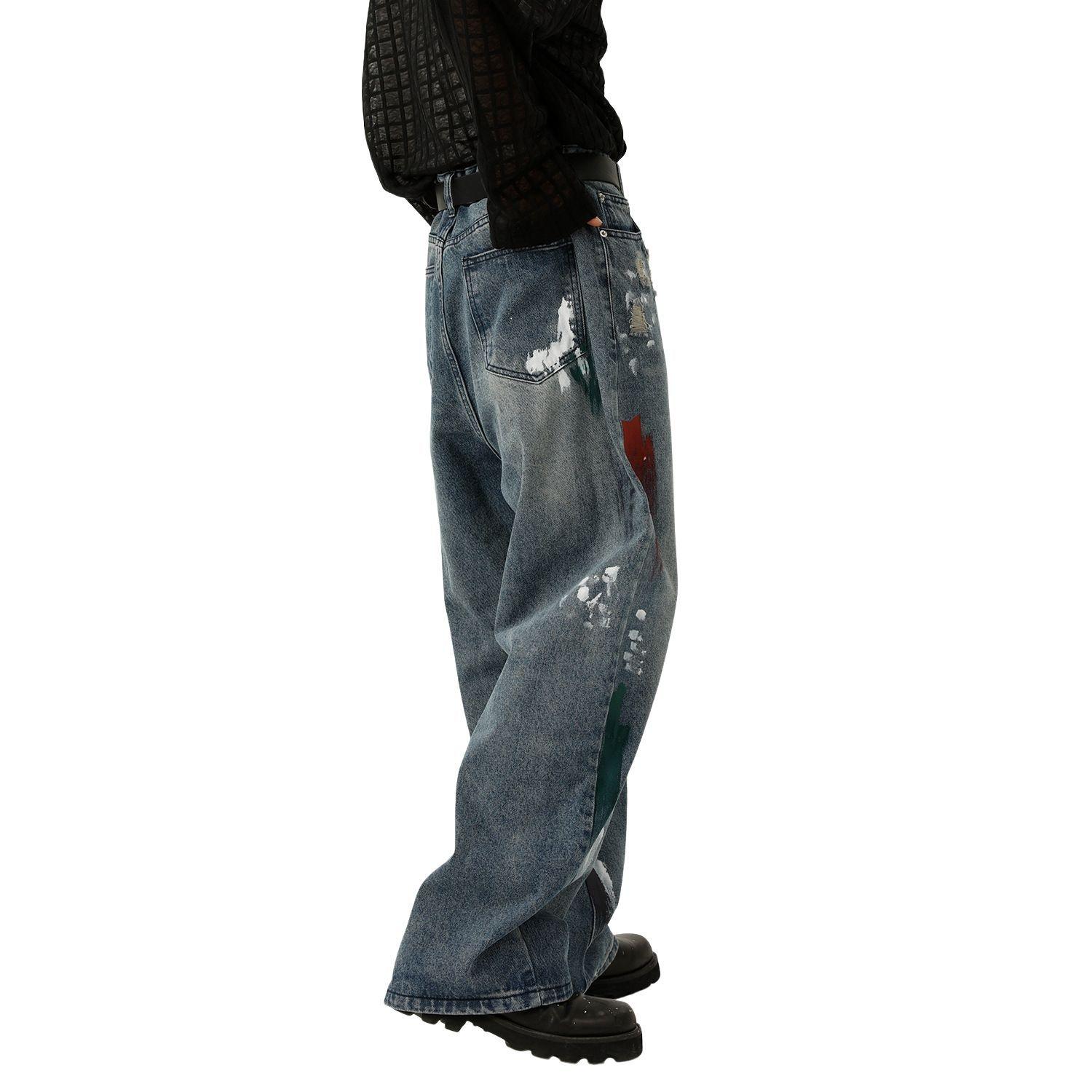 Pantalón Grunge Cargo Unisex Estética Urbana De Pista-2