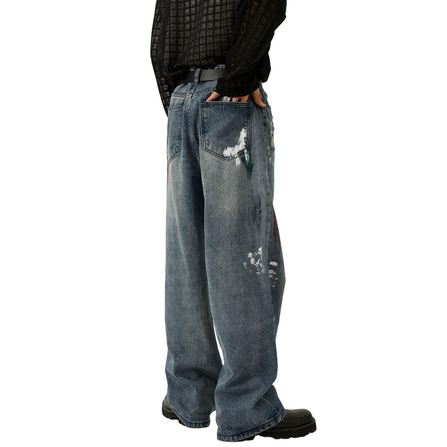 Pantalón Grunge Cargo Unisex Estética Urbana De Pista-3