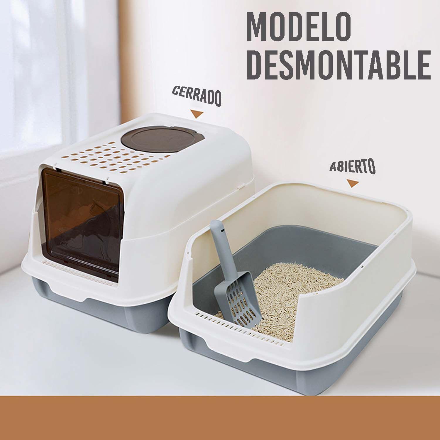 Caja Arenero Cerrado Antisalpicaduras Sanitaria Pa-4