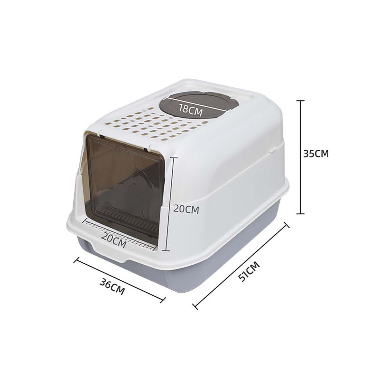 Caja Arenero Cerrado Antisalpicaduras Sanitaria Pa-5