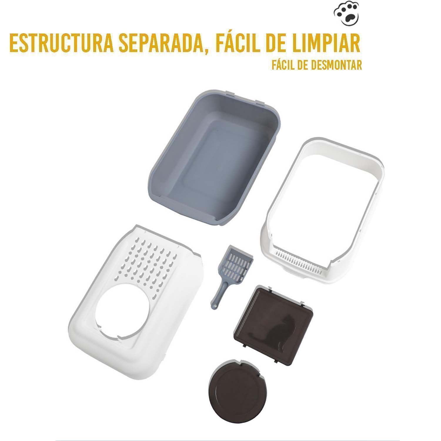 Caja Arenero Cerrado Antisalpicaduras Sanitaria Pa-2