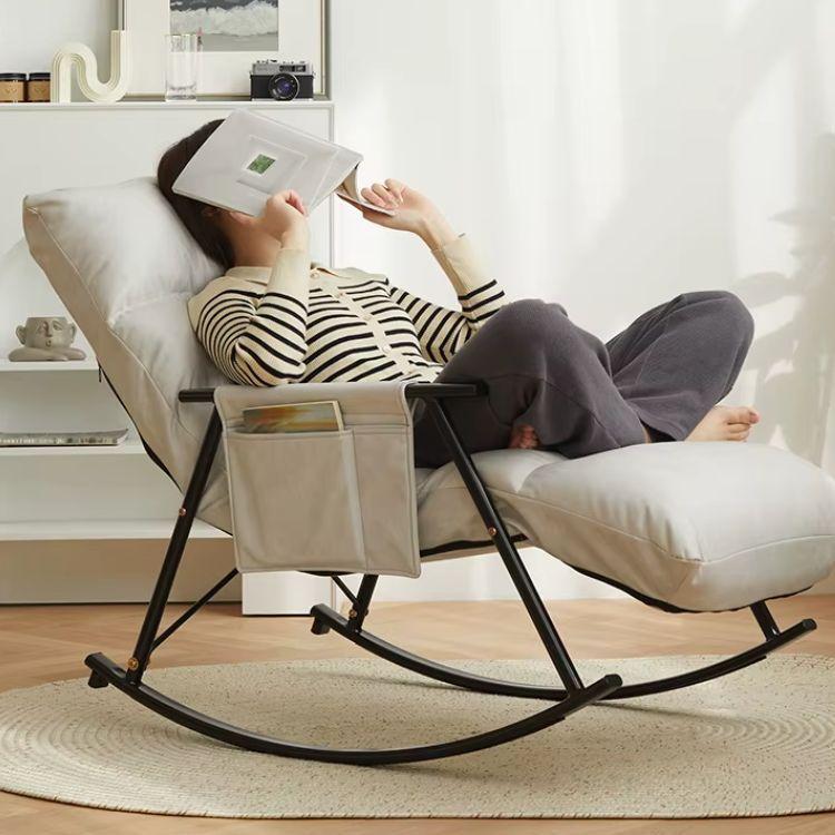 Sillón Mecedora Comodidad Interior Exterior Reclinable Hogar-6