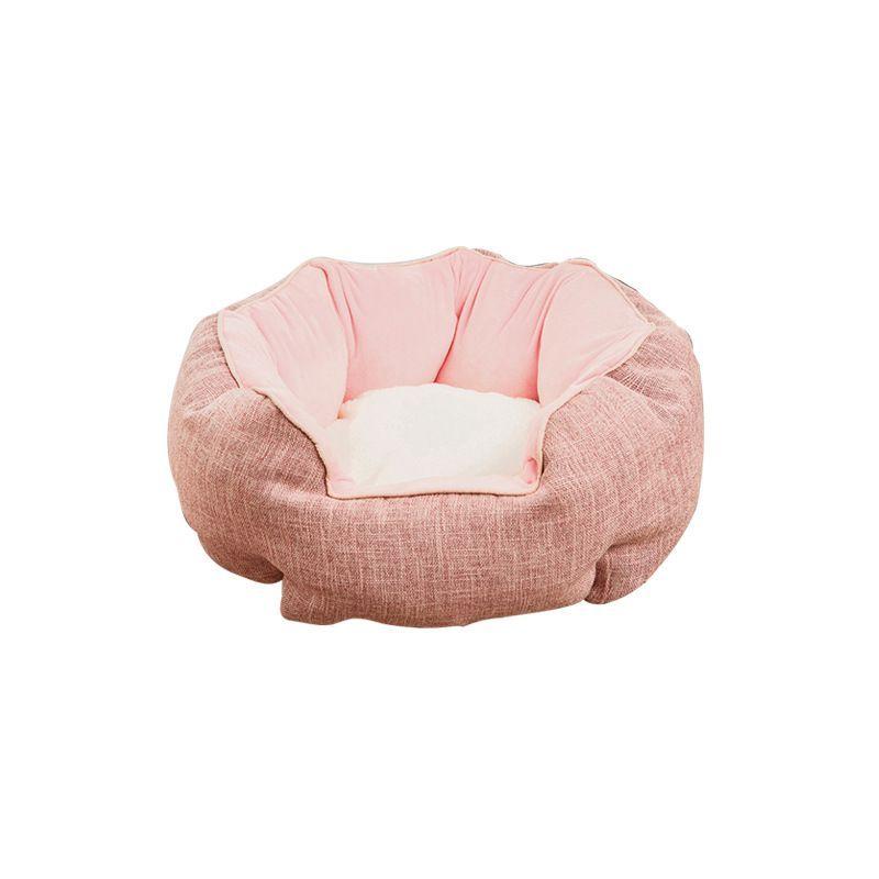 Cama Cojín 70 Cm Mascotas Acolchada Grande Para Perro Y Gato-5