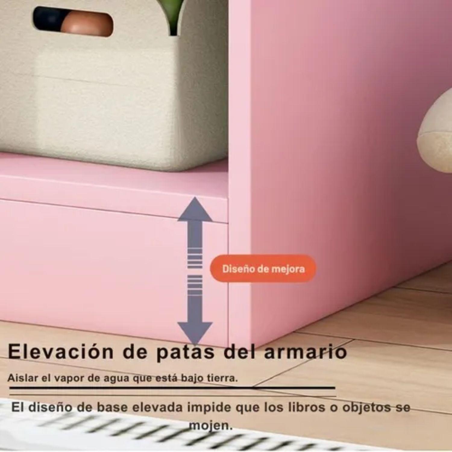 Estanteria De Libros 82x30x100 Organizador Multifuncional-4