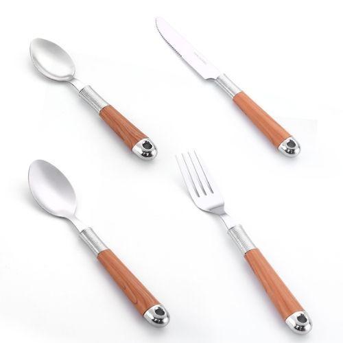 Set 24 Piezas Cubiertos Cuchilleria De Acero Inoxidable-4