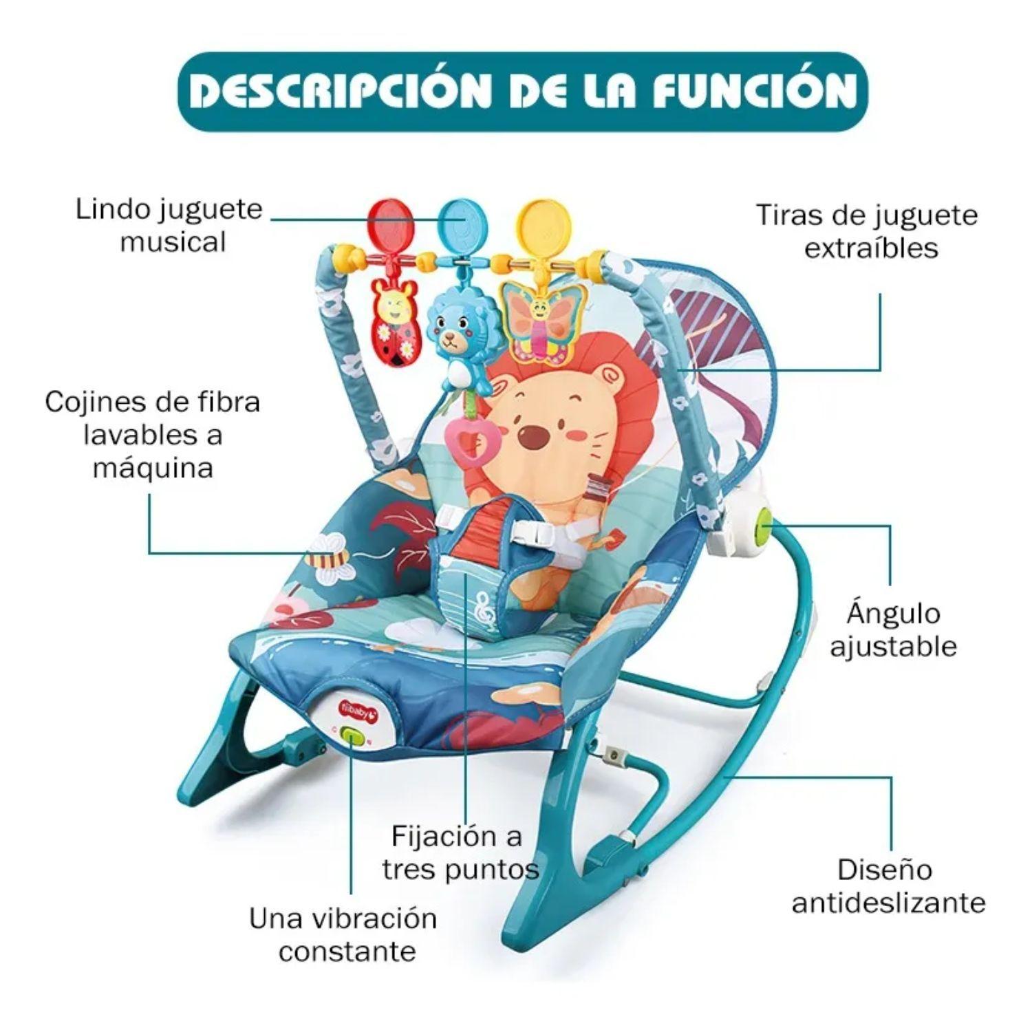 Mecedora Multifuncional Ergonómica Para Recién Nacidos-3