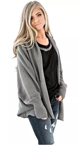 Sweater De Dama Chaleco Abrigo Mujer-1