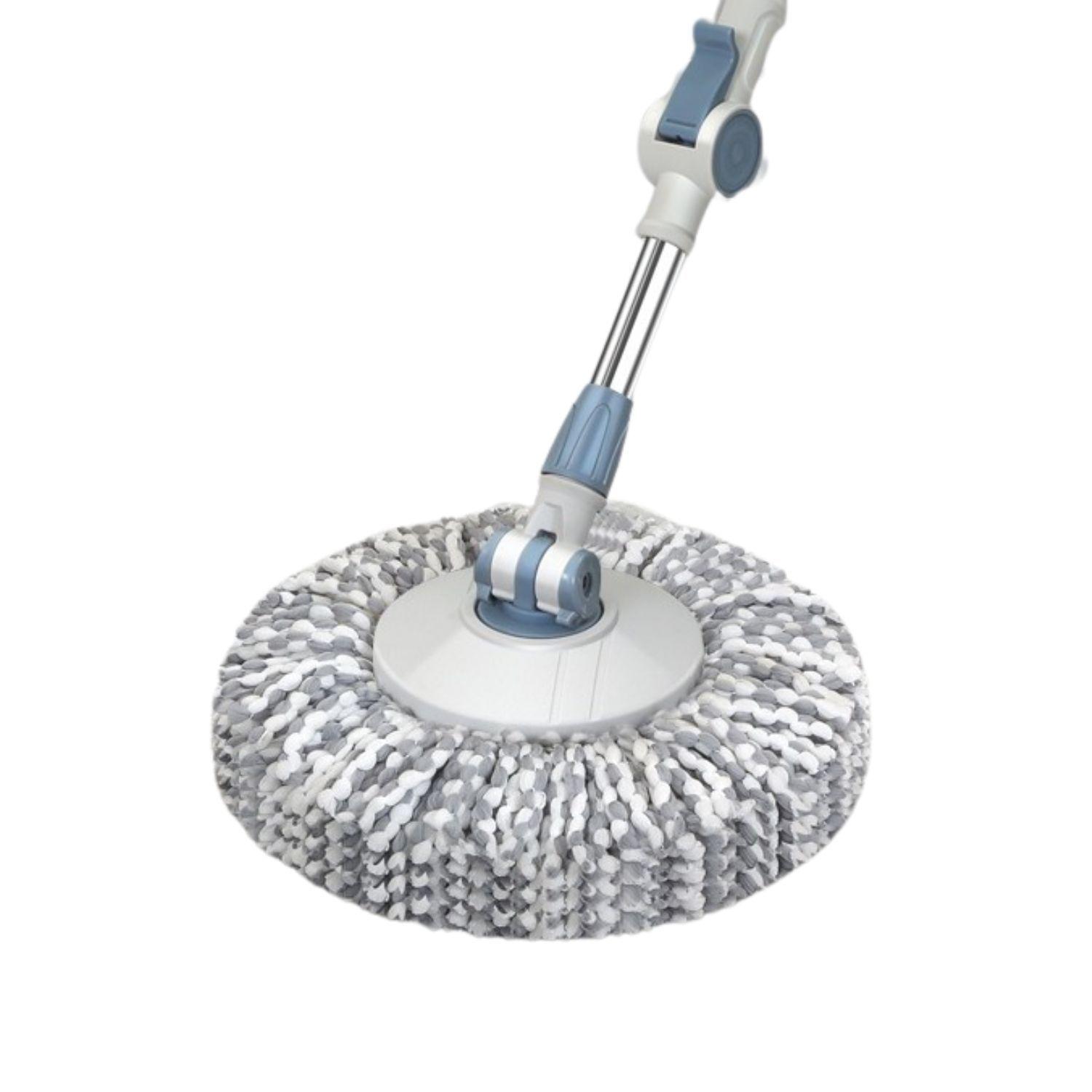 Lampazo Mopa Fregona Cubo Trapeador De Pisos Giratoria 360°-2