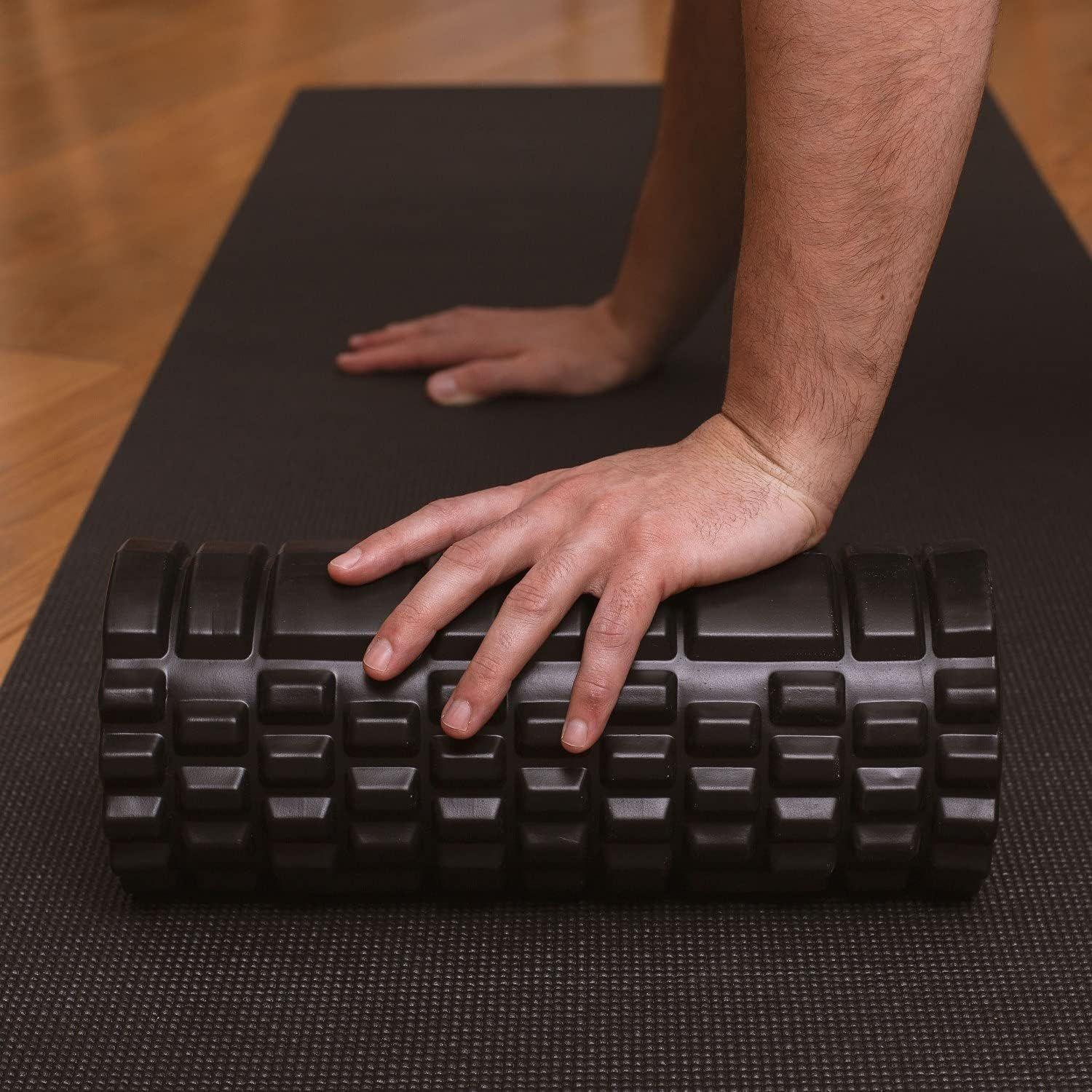 Rodillo Resina Para Yoga Masaje Muscular Ejercicio-2