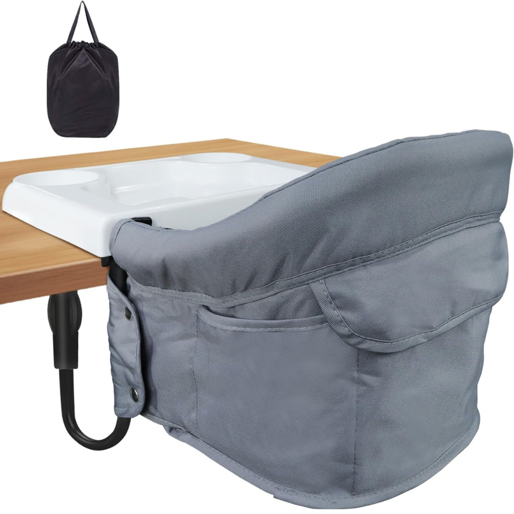 Silla Para Comedor Para Bebés Portatil Plegable Resistente-3