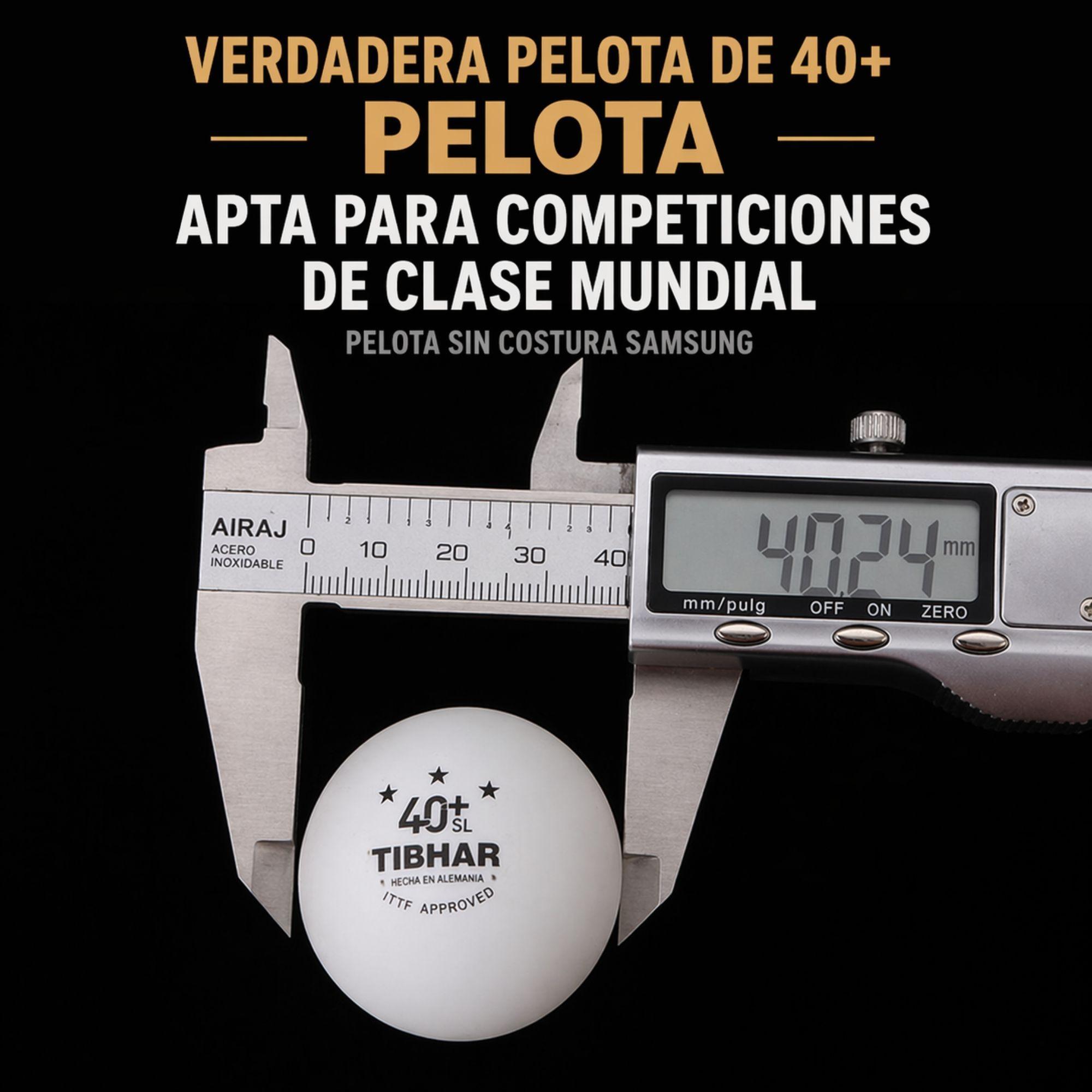 Pack 6 Pelotas De PingPong De Mesa Rebote Profesional-3