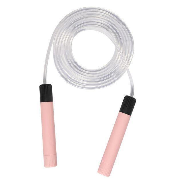 Cuerda Para Saltar Con Luz Rosado-0