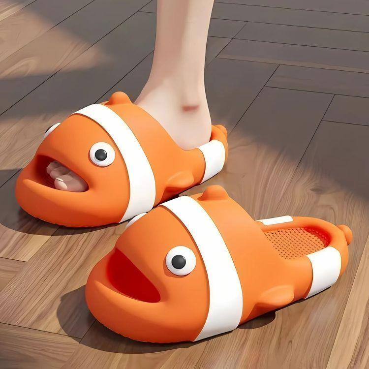 Sandalia Diseño Pez Payaso Antideslizante Unisex Niños-3