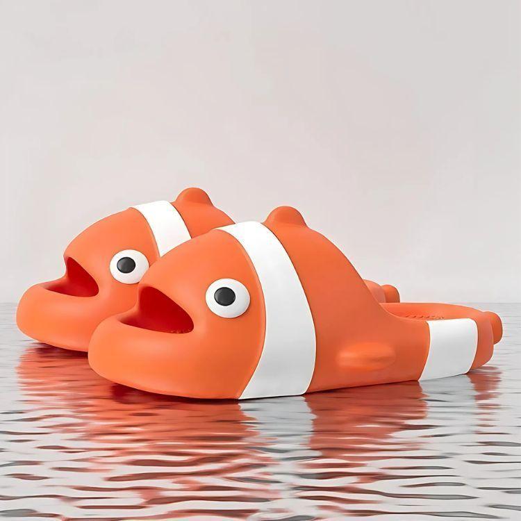 Sandalia Diseño Pez Payaso Antideslizante Unisex Niños-5