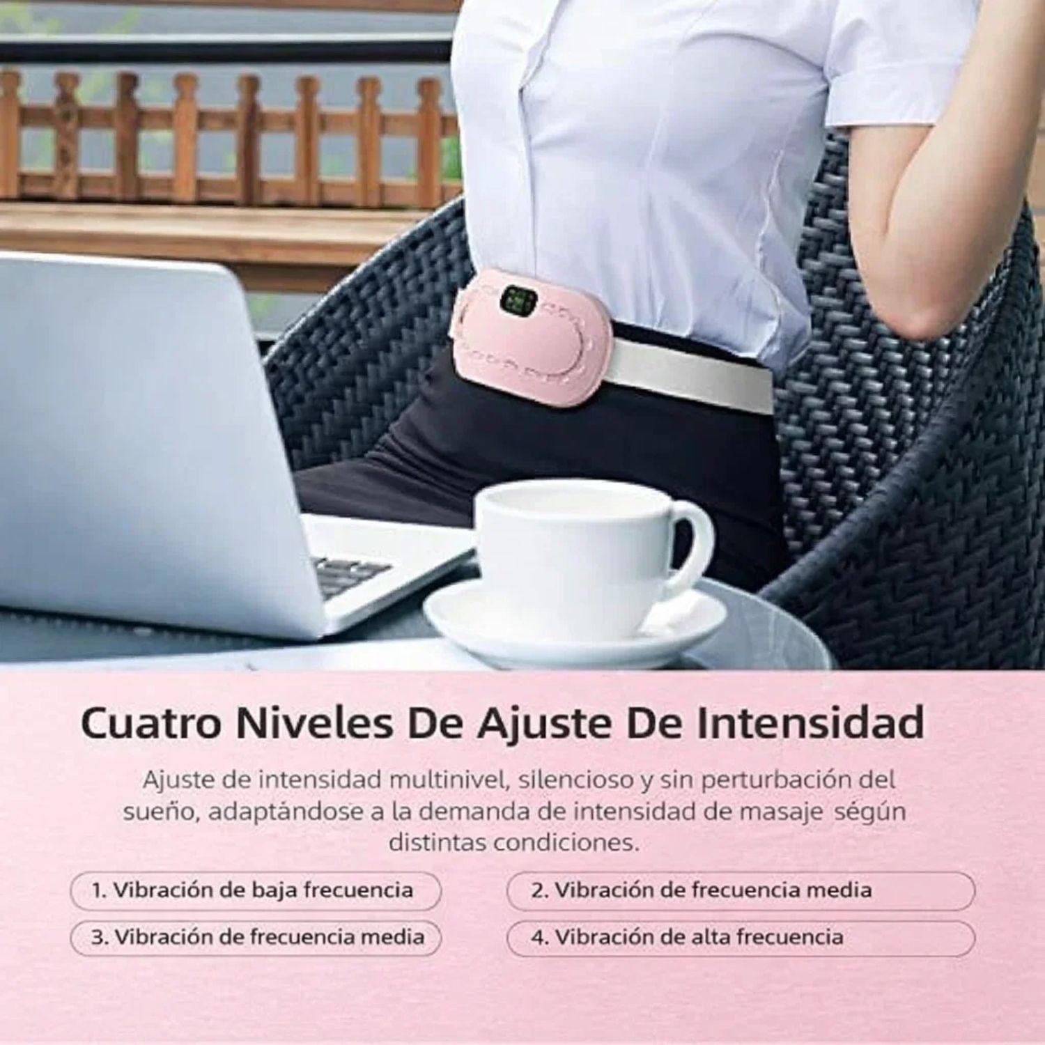 Cinturón Térmico Menstrual Eléctrico con Masaje y Vibración-2