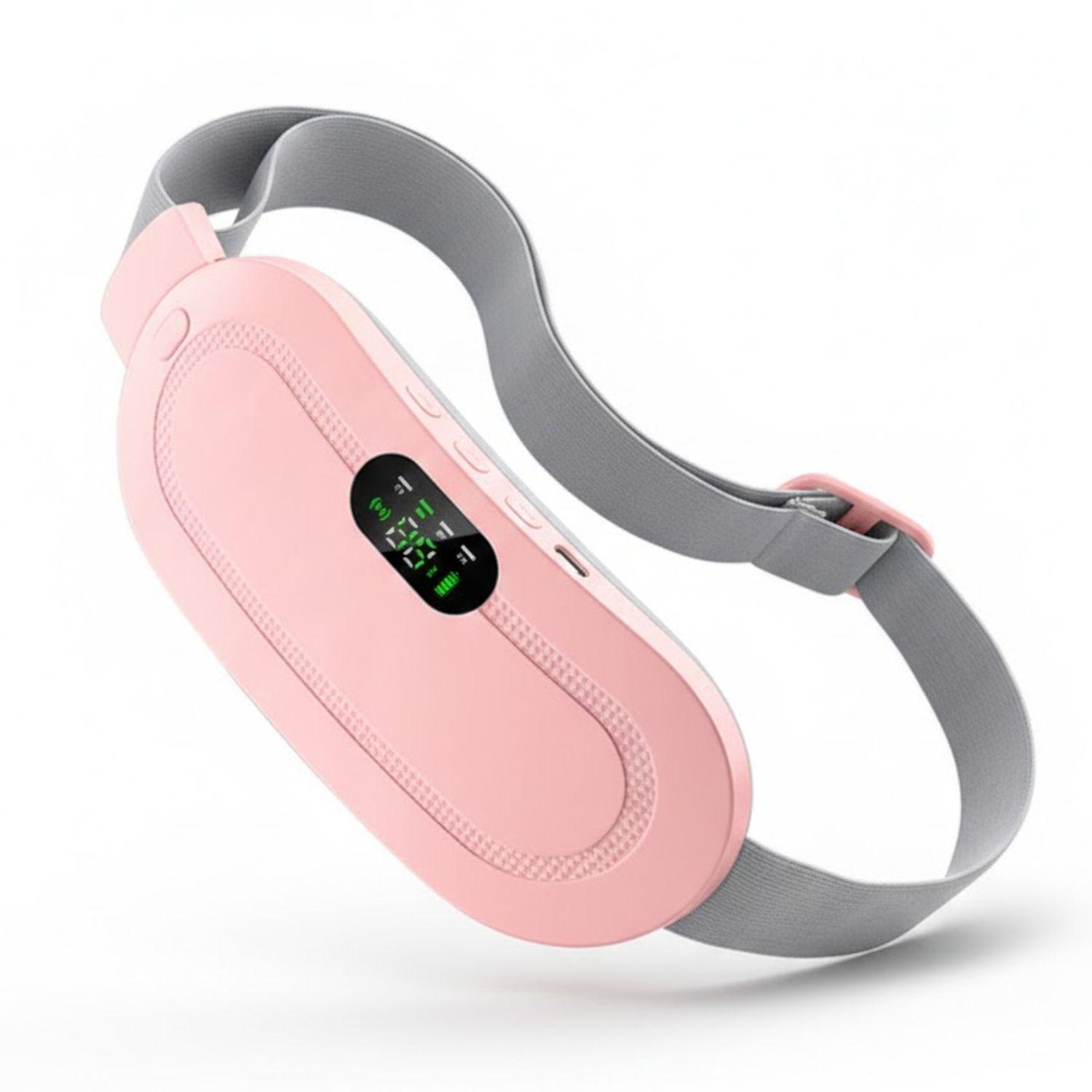 Cinturón Térmico Menstrual Eléctrico con Masaje y Vibración-4
