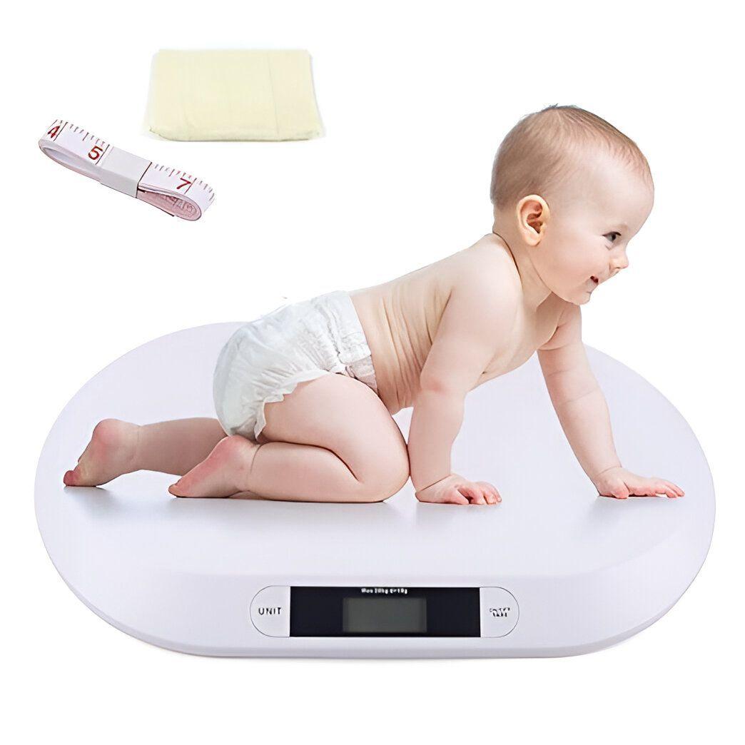 Balanza Electrónica Para bebes, Báscula Digital 20kg-4