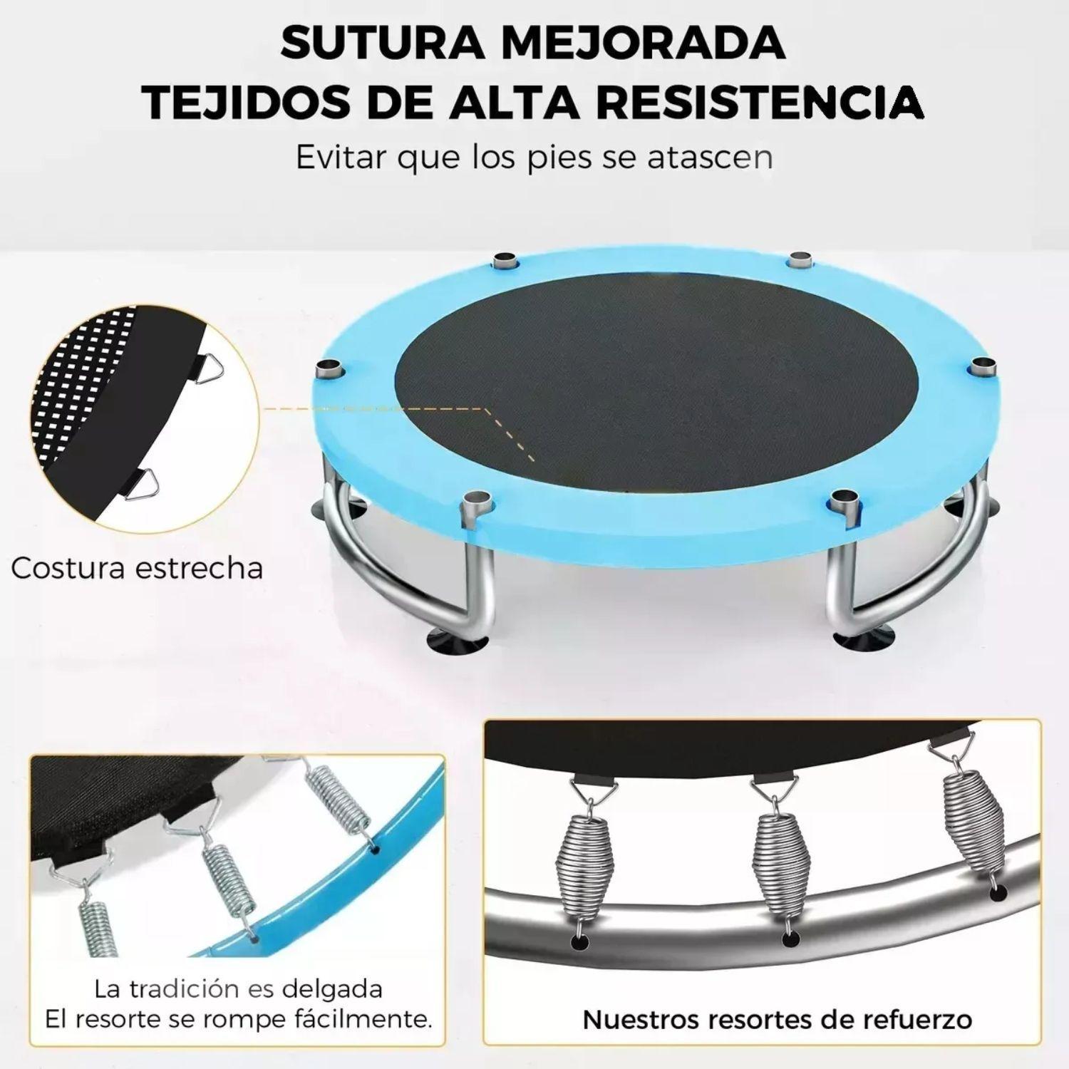 Trampolín para Niños y Adultos con Red de Seguridad Gimnasia-2