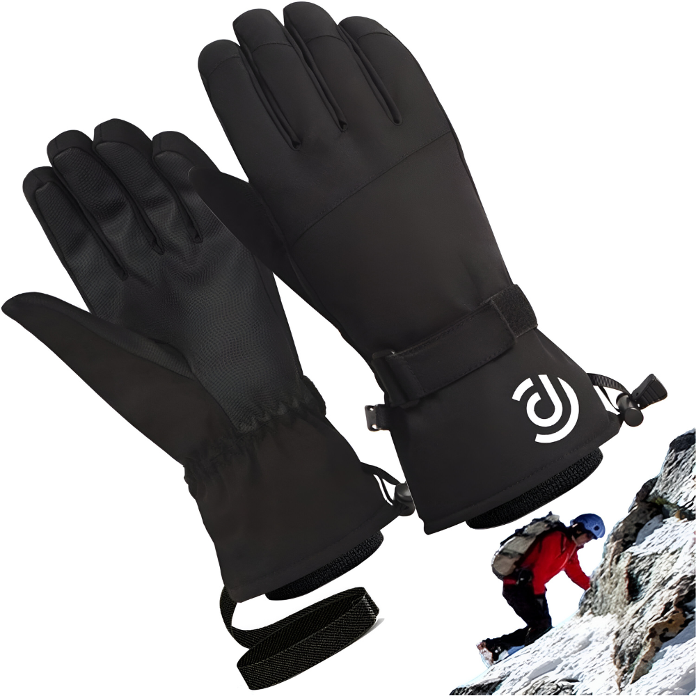 Guantes Para Invierno Y Deportes De Nieve Unisex Sintéticos-1