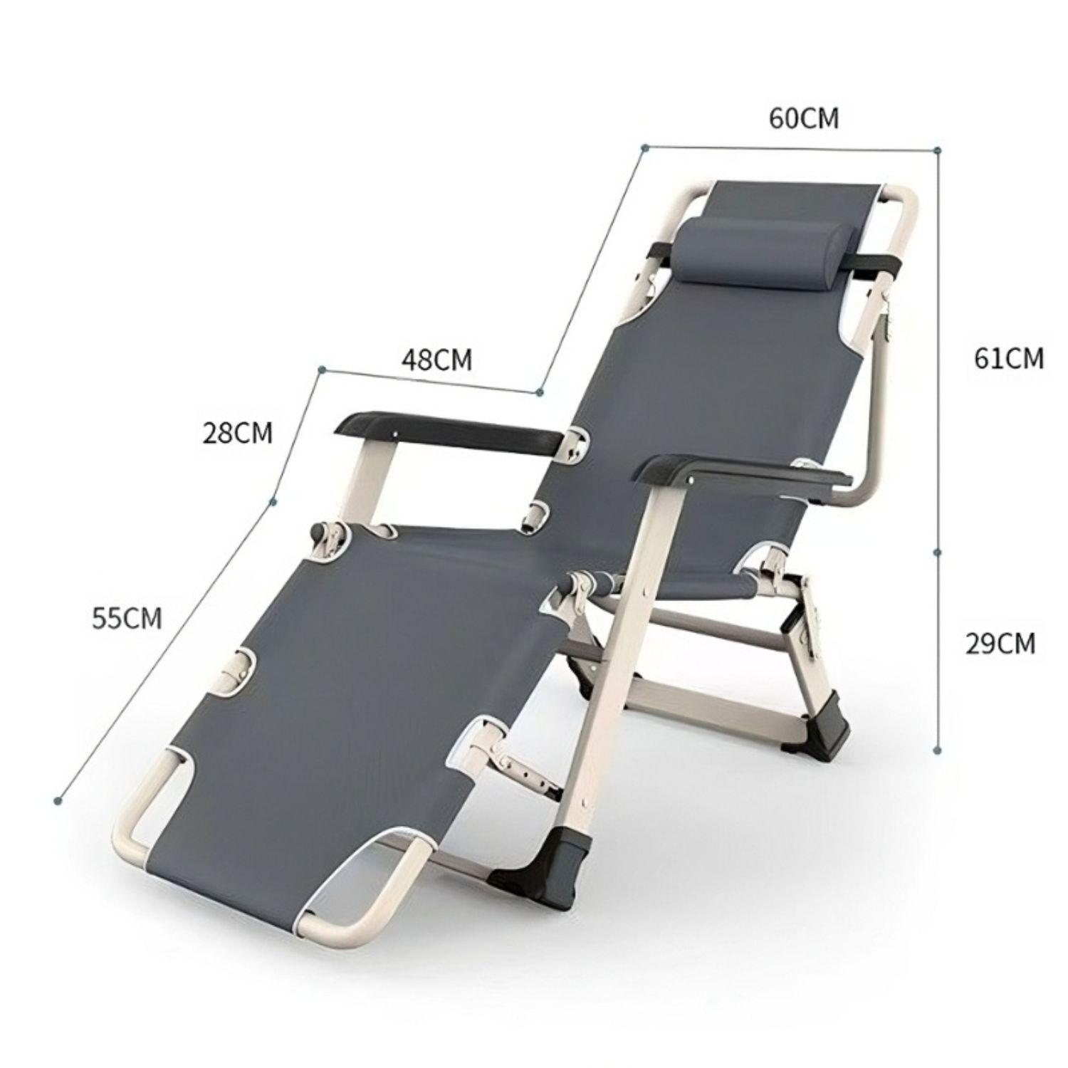 Silla Reposera Tumbona Aire Libre-4