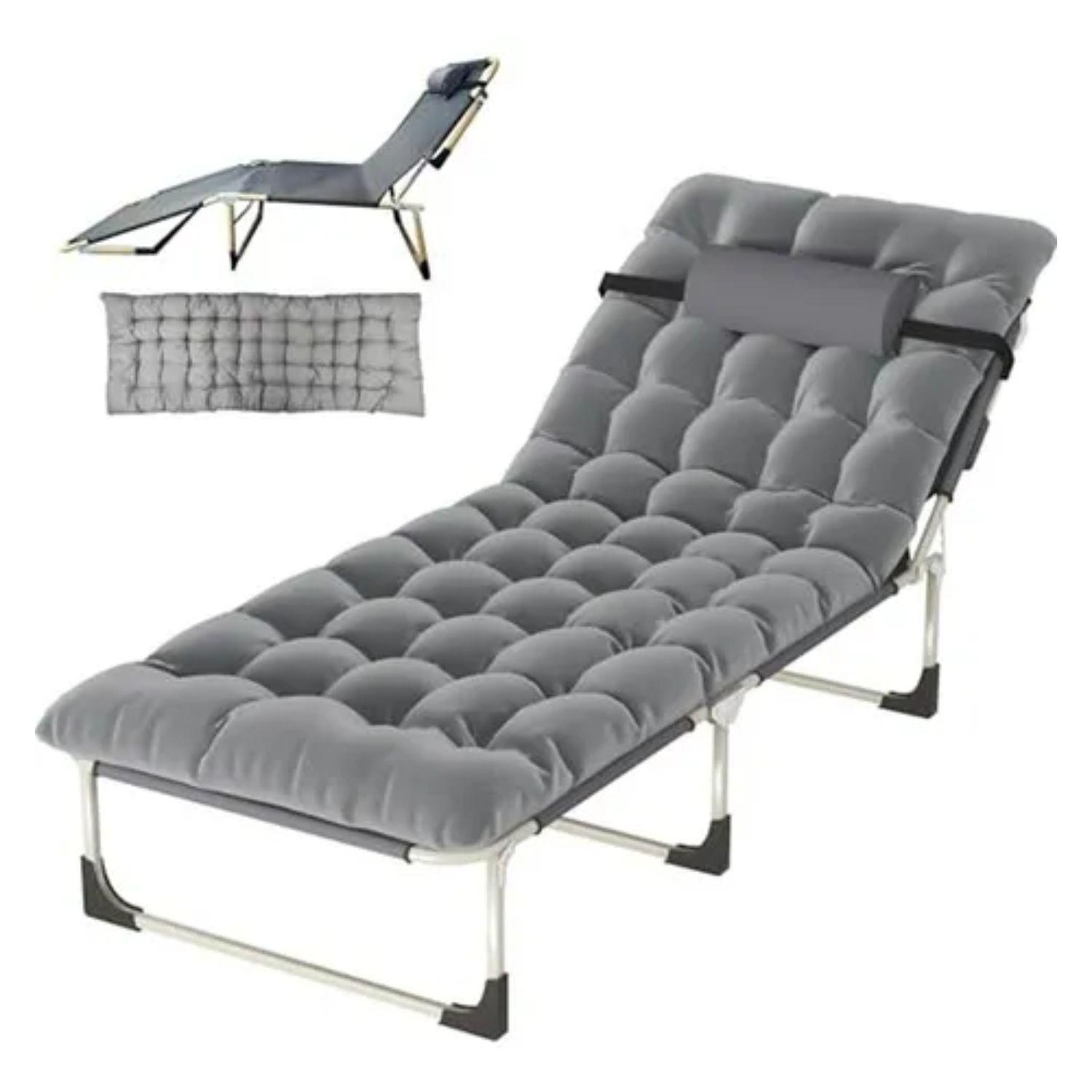 Silla Reposera Tumbona Aire Libre-2
