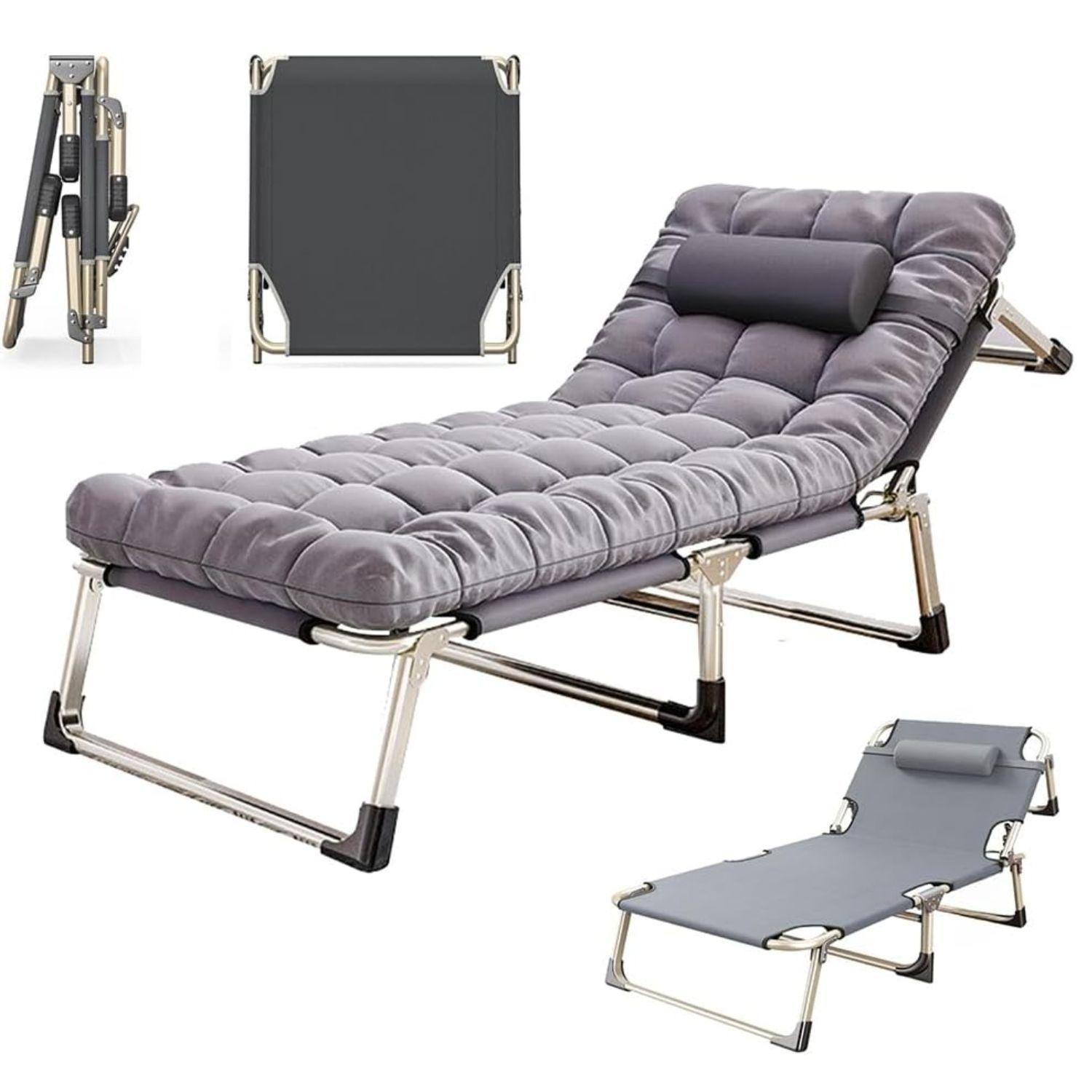Silla Reposera Tumbona Aire Libre-4