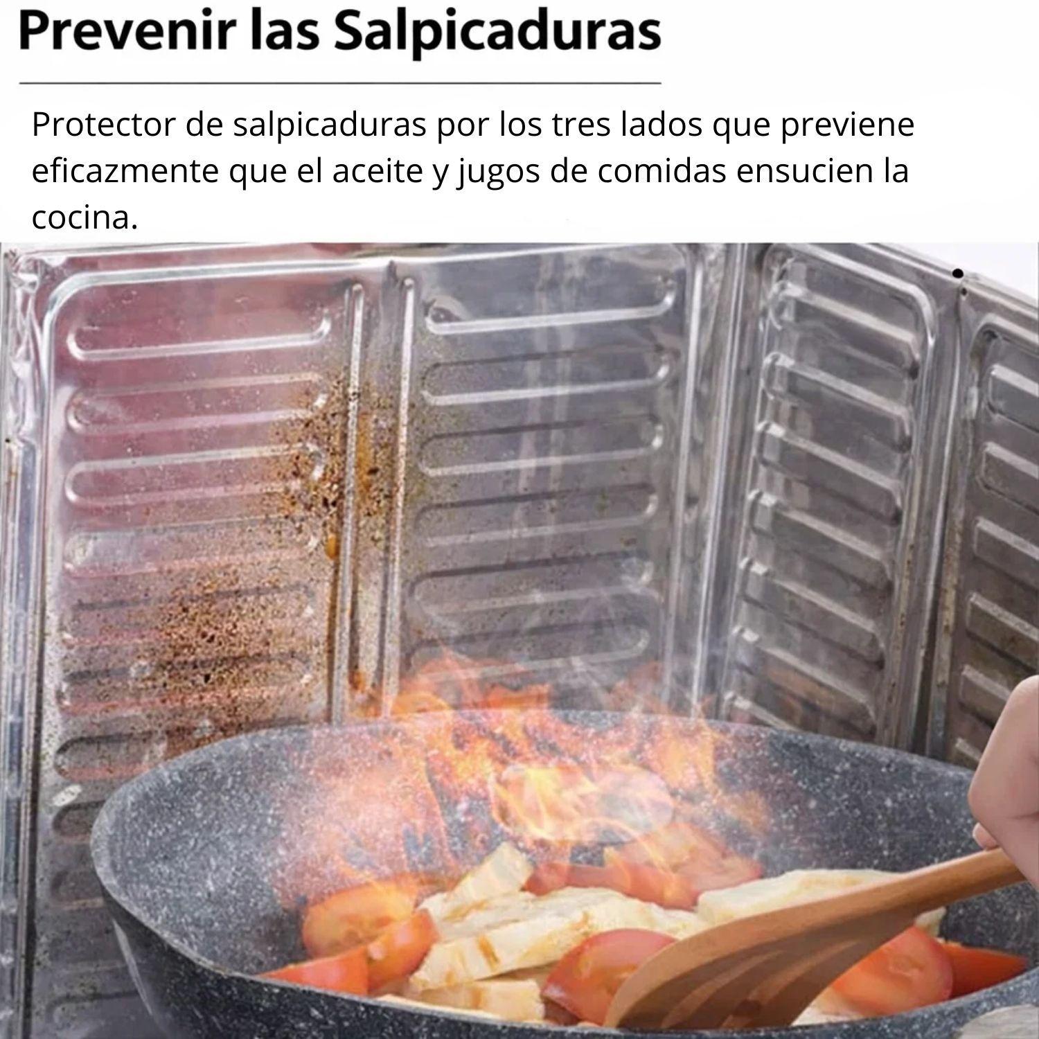 Protector Antisalpicaduras De Aceite Cocina Set 5 Piezas-3