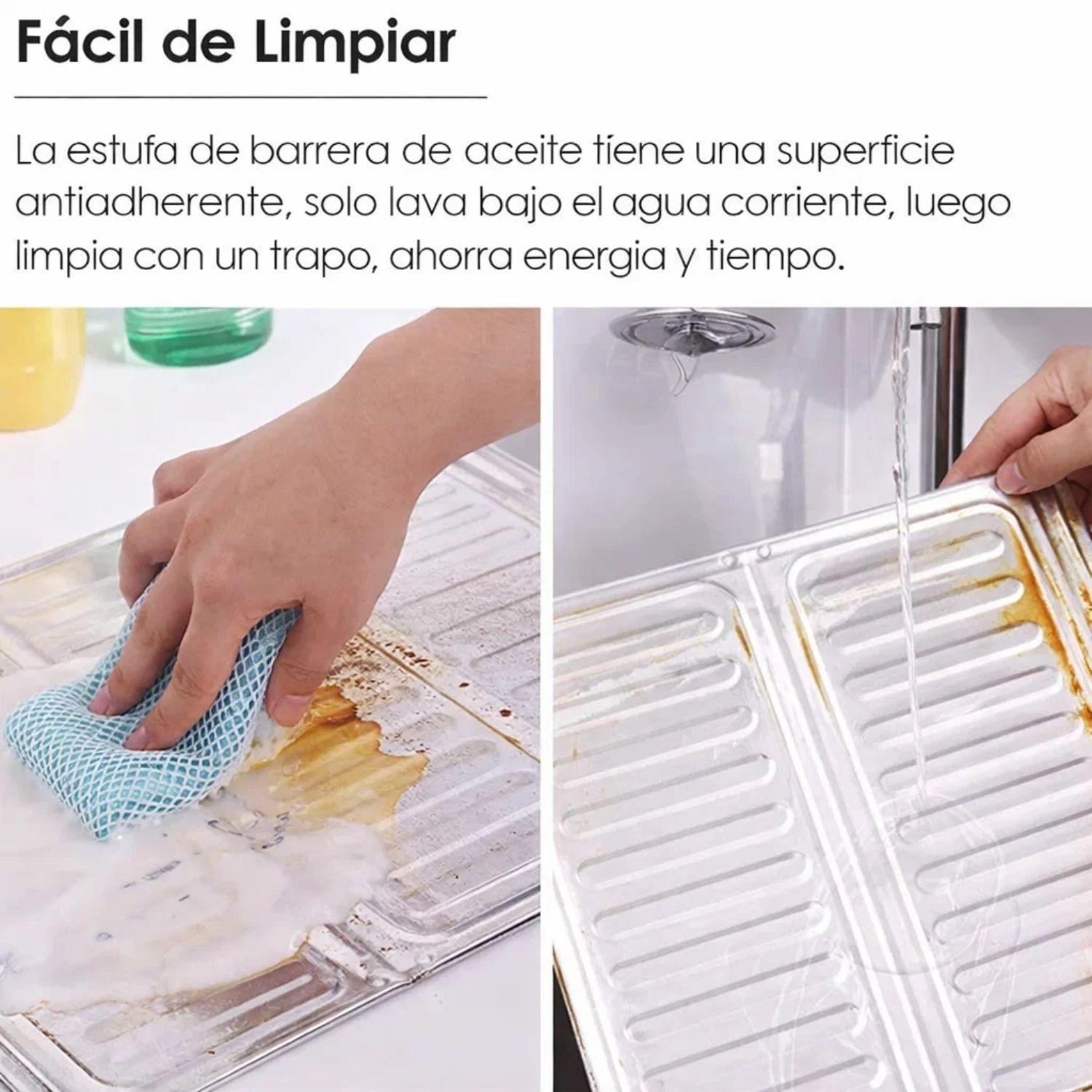 Protector Antisalpicaduras De Aceite Cocina Set 5 Piezas-4