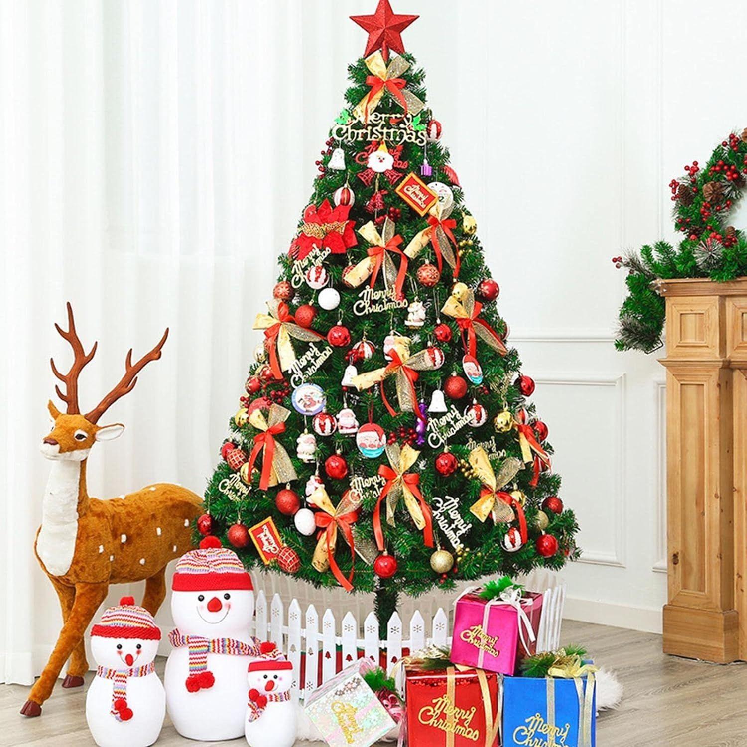 Arbol De Navidad 180 cm Artificial Frondoso Con Accesorios-2