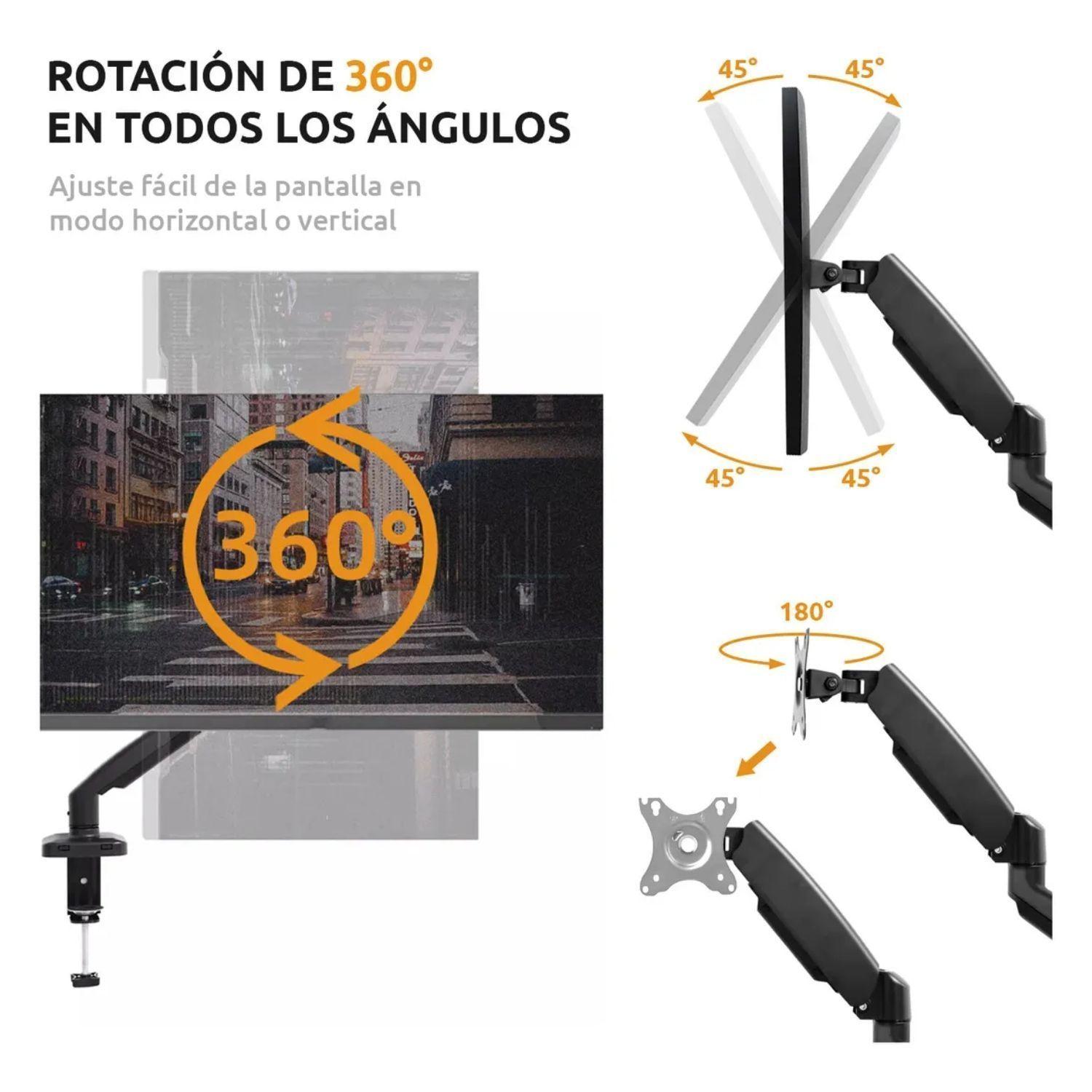 Brazo Extensible Soporte Monitor Universal De Computadora-2