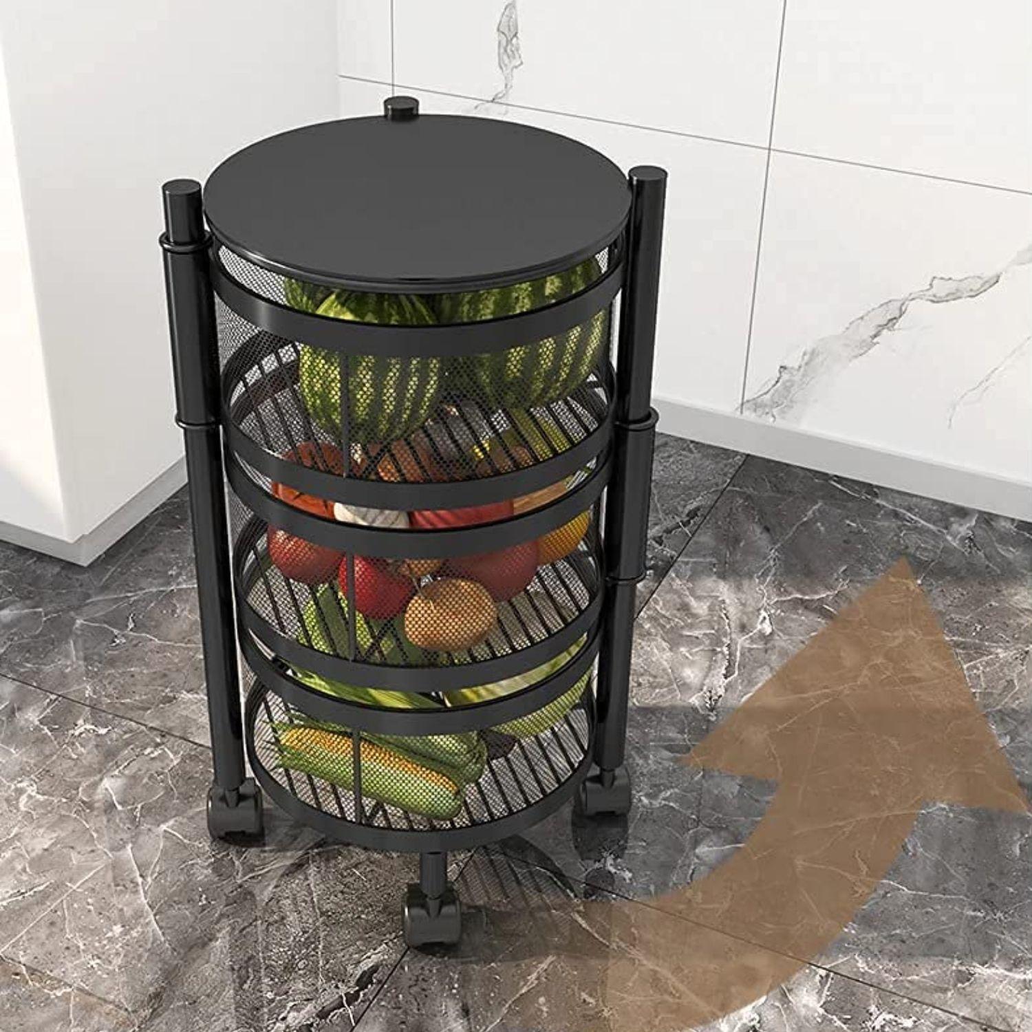 Carrito Organizador Para Cocina Con Ruedas 5 Niveles-2