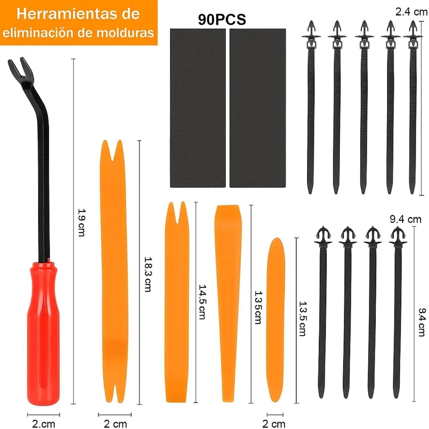 Kit 725 Piezas Clip Broche Retención Auto Fijación Tapabarro-4