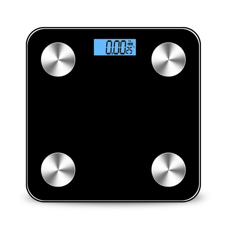 Balanza Pesa Baño Usb Digital Bluetooth Recargable 180kgs-0