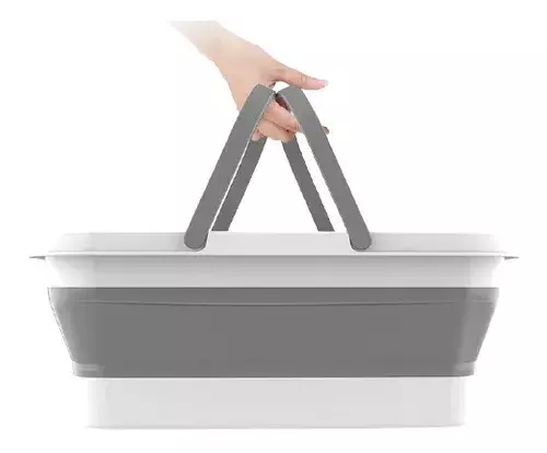 Palangana 12 Litros Plegable Portatil Para El Hogar-3