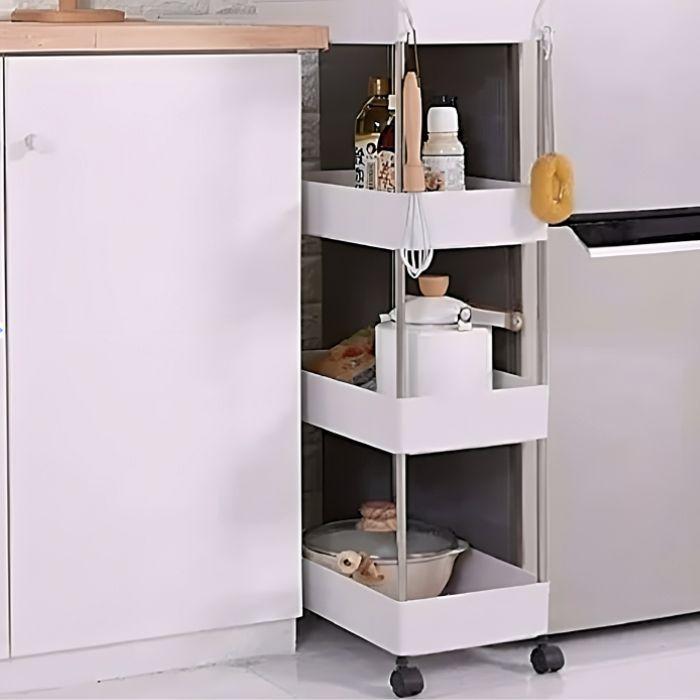 Estante Organizador Cocina Baño 40 X 22 X 68cm 4 Niveles-1