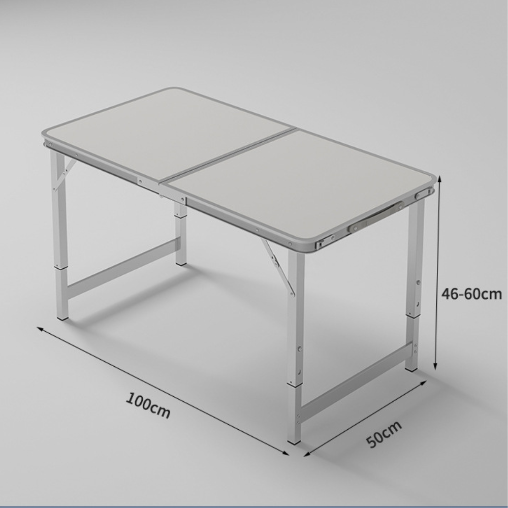 Mesa Plegable Portátil Camping Tipo Maleta 100x50cm-1