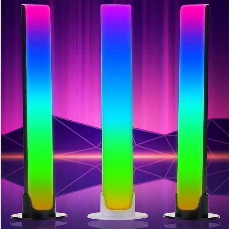 Pack 2 Luces RGB Ritmo Ambiental Recargable-2